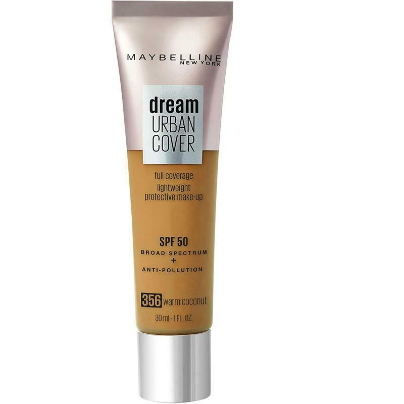Maybelline Dream Urban Cover Foundation 356 Warm Coconut Maybelline Dream Urban Cover Foundation 356 Warm Coconut