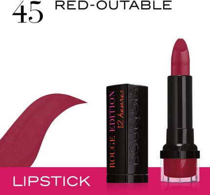 Bourjois Rouge Edition 12H Lipstick 45 Red-Outable