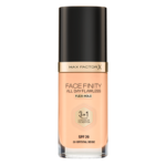 Max Factor Facefinity 3-in-1 All Day Flawless Foundation W33 Crystal Beige