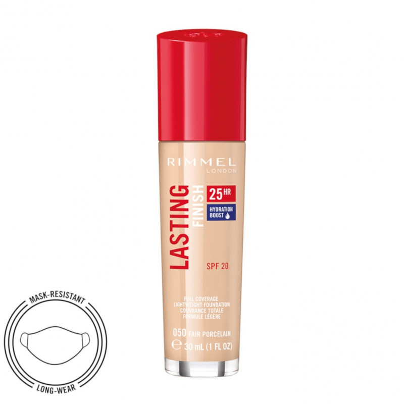 Rimmel Lasting Finish 25H Foundation 050 Fair Porcelain