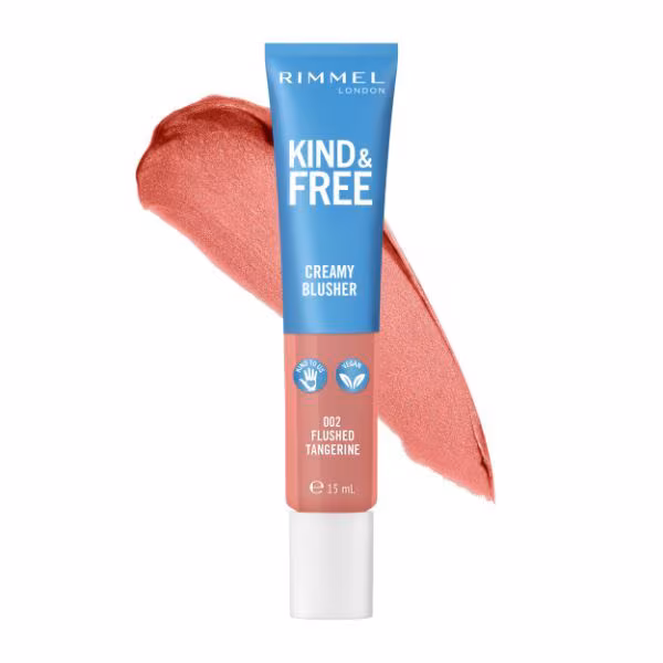 Rimmel Kind & Free Creme Blush 002 Flushed Tangerine