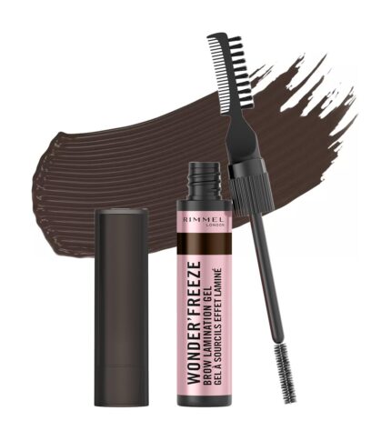 Rimmel Wonder'Freeze Brow Lamination Gel 004 Deep Brown