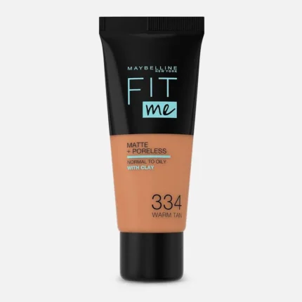 Maybelline Fit Me Matte & Poreless Foundation 334 Warm Tan