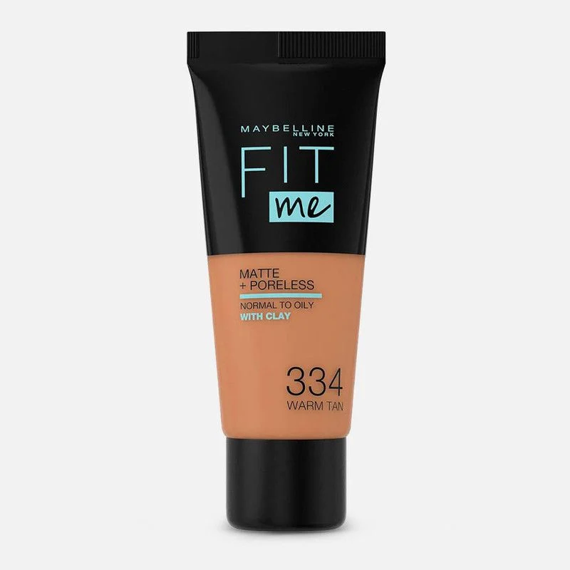 Maybelline Fit Me Matte & Poreless Foundation 334 Warm Tan