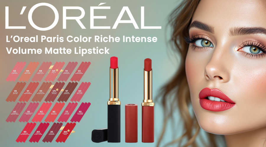 LOreal Paris Color Riche Intense Volume Matte Lipstick