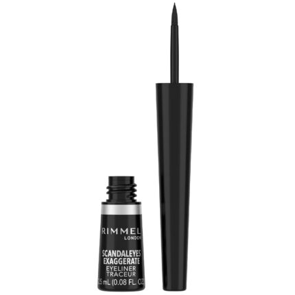 Rimmel Exaggerate Liquid Eyeliner 001 Black