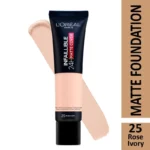 L'Oreal Paris Infallible 24HR Matte Cover Foundation 25 Rose Ivory