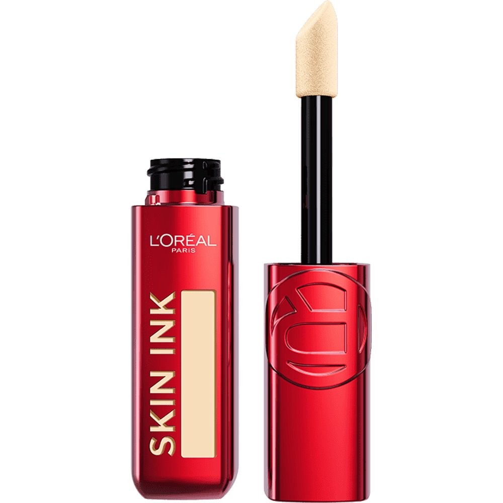 Loreal Paris Infallible Skin Ink 48h 2-in-1 Foundation Concealer 100 Light Warm - Image 1