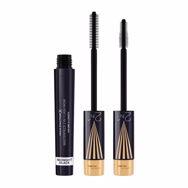 Max Factor Masterpiece 2 in 1 Lash Wow Mascara Midnight Black - Image 1