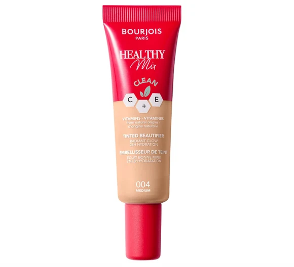 Bourjois Healthy Mix Clean Tinted Beautifier Foundation 004 Medium - Image 1
