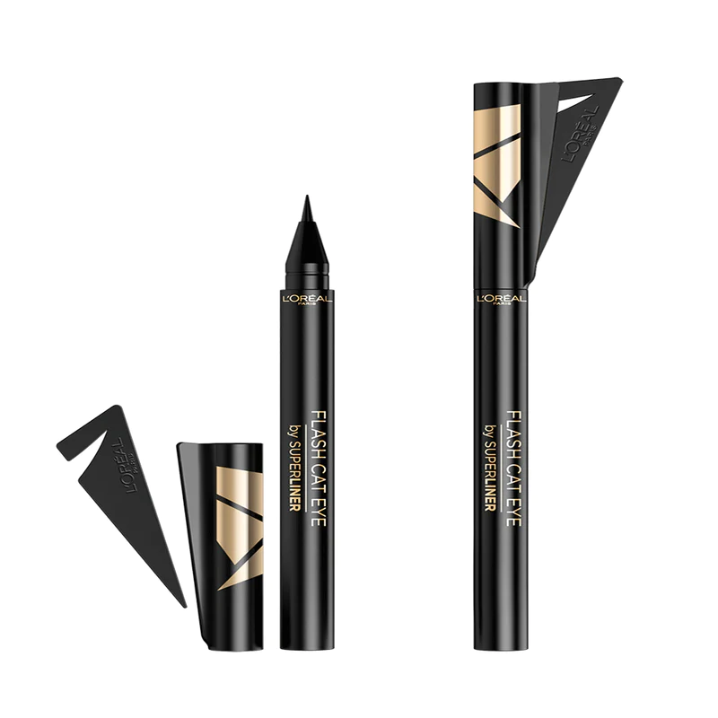 L'Oreal Paris Superliner Flash Cat Eye Eyeliner Black - Image 1