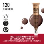 Rimmel Multi-Tasker Wake Me Up Concealer & Foundation 120 Tiramisu